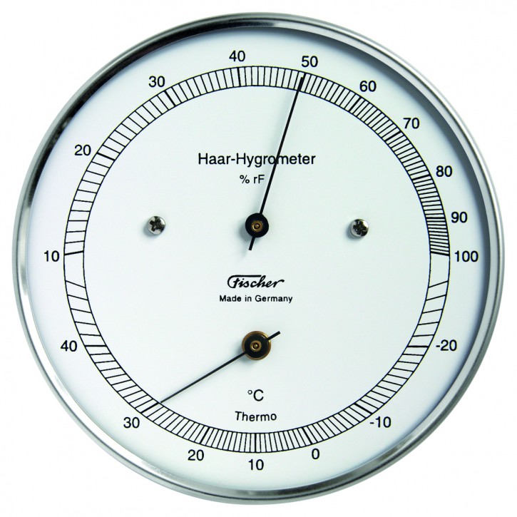 111T | Haar-Hygrometer mit Thermometer