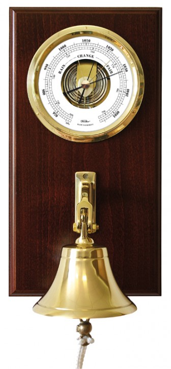 1588B-22 | maritimes Barometer mit Schiffsglocke