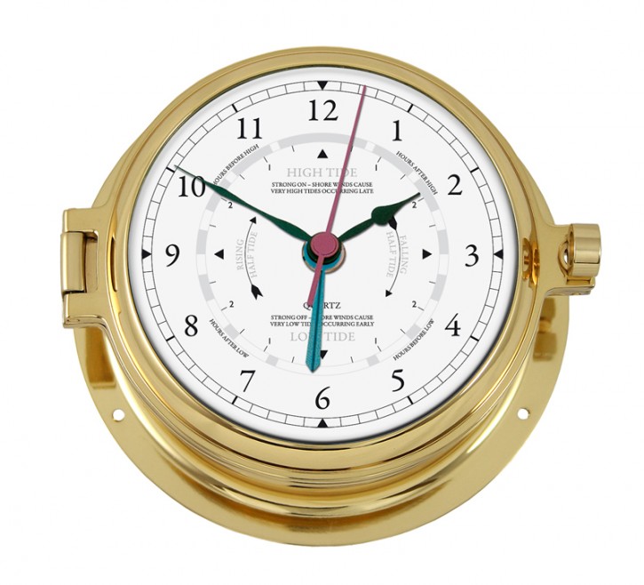 1605GU | maritime Gezeitenuhr kombiniert mit Uhr