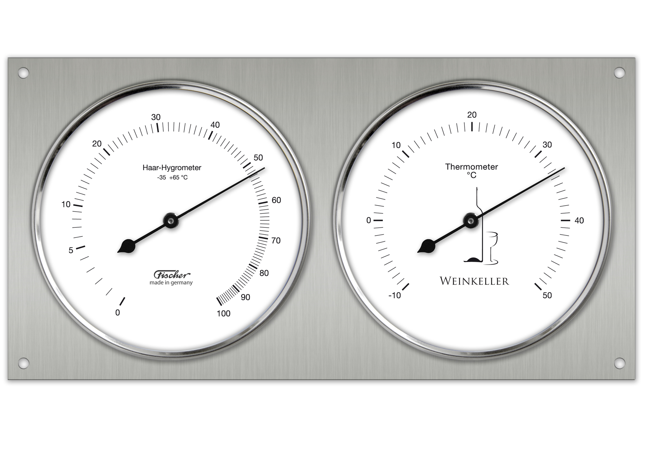 Fischer 140.01, thermohygrometer for the wine cellar, with hair