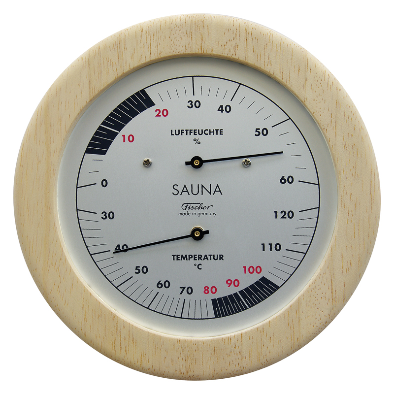 Fischer 196TH03, sauna thermohygrometer